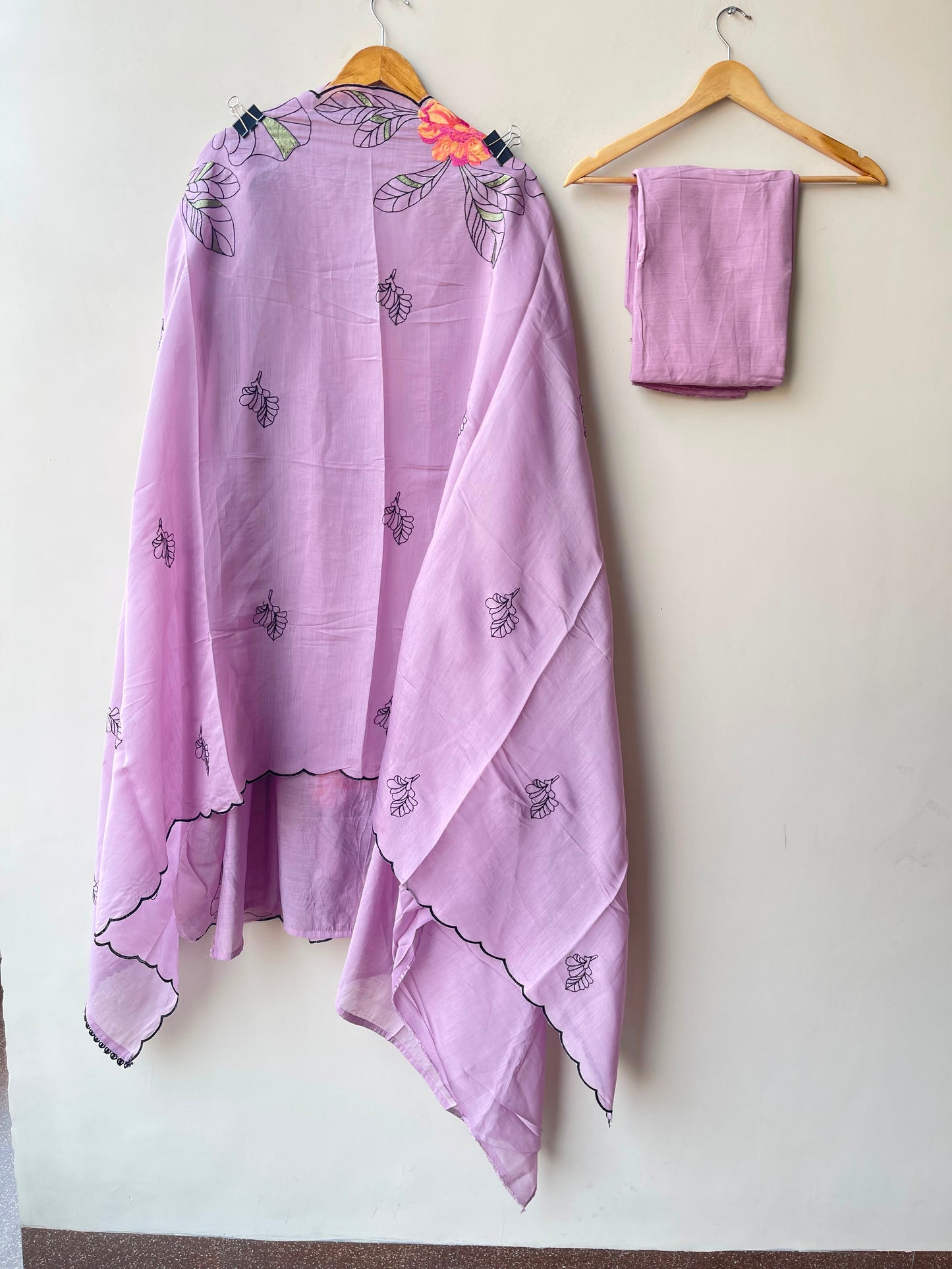 Mul chanderi unstitched ladies suit Rc18980 (a)