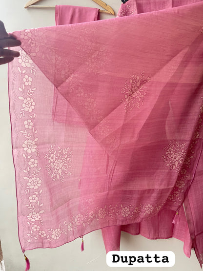 Shimmer self linen printed unstitched ladies suit Rc19221