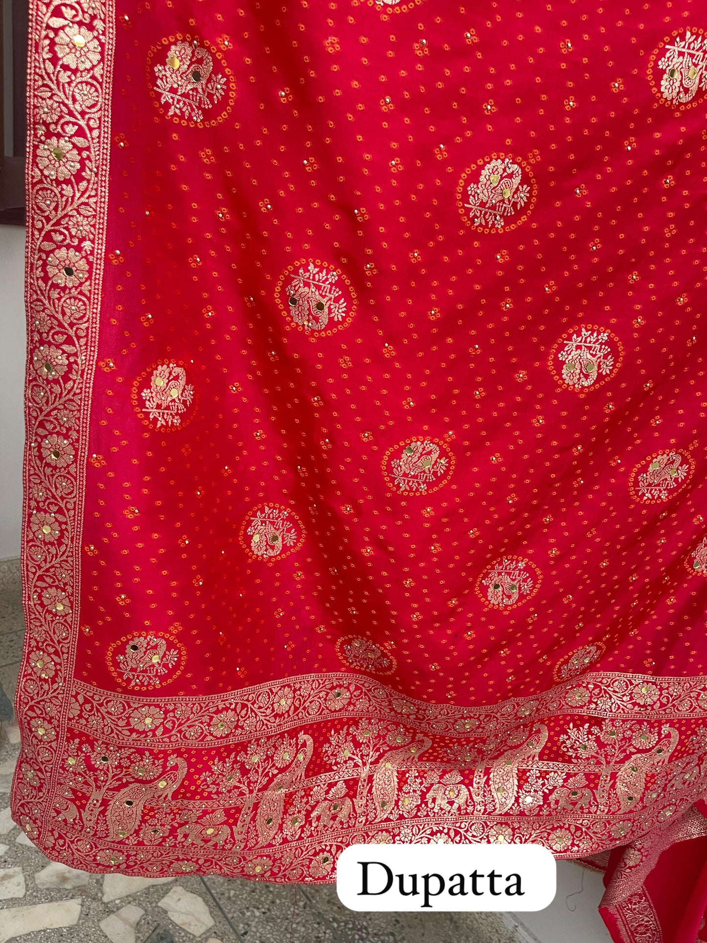 Banarasi silk unstitched ladies suit Rc17840 (a)