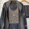 Mul Chanderi Unstitched Ladies Suit RC-18404