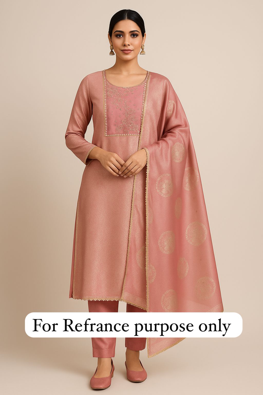 Finest banarasi silk unstitched ladies suit Rc17698