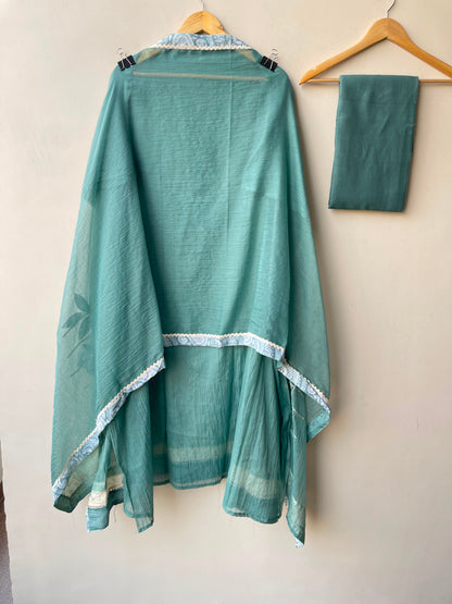 Mul cotton fabric unstitched ladies suit Rc19102