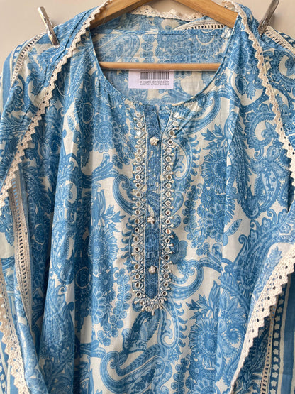 Soft Cotton Printed Unstitched Ladies Suit RC18856 – view 6