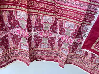 Mul Chanderi Unstitched Ladies Suit RC-18885 – view 9