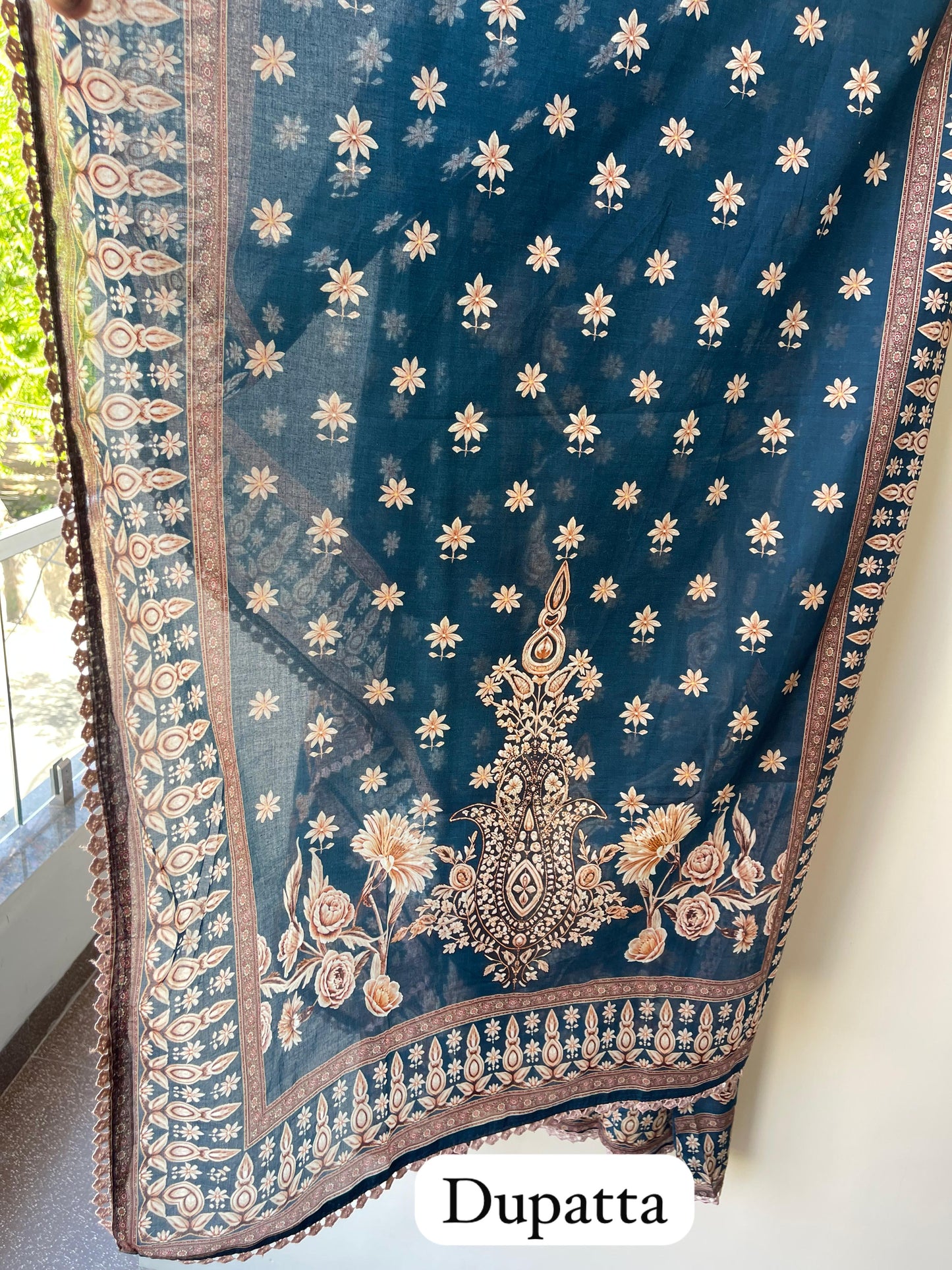 Cotton printed unstitched ladies suit Rc18761