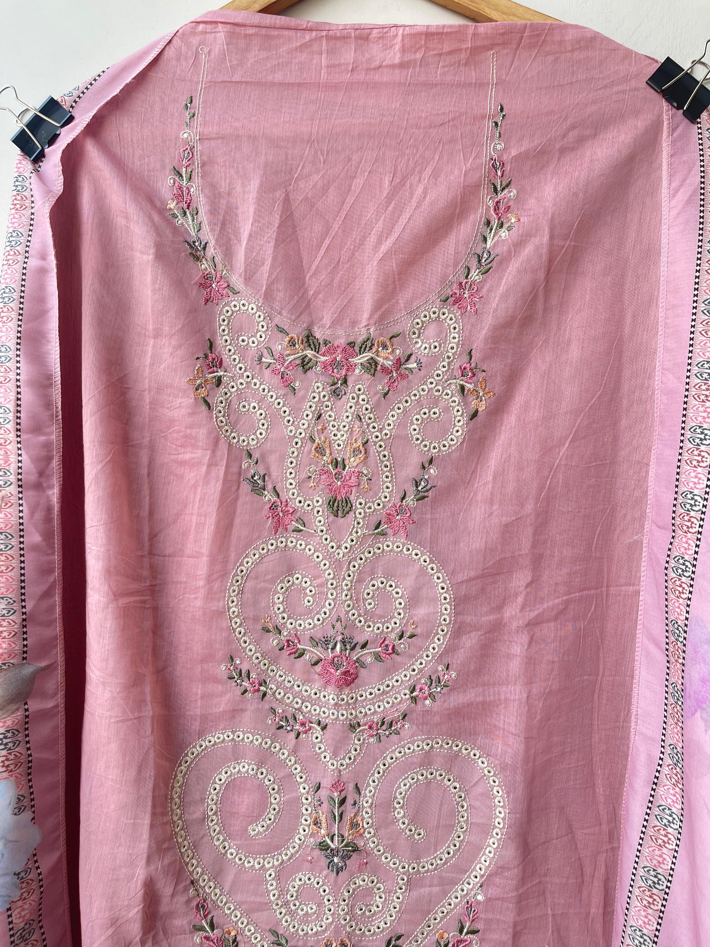 Mul Chanderi Unstitched Ladies Suit RC-18894(B) – view 6