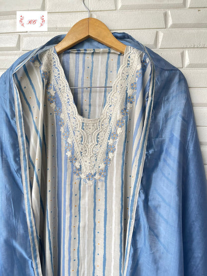 Cotton unstitched ladies suit Rc15103