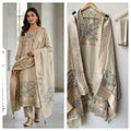 Pure Banarasi Silk Ladies Unstitched Suit RC-18818