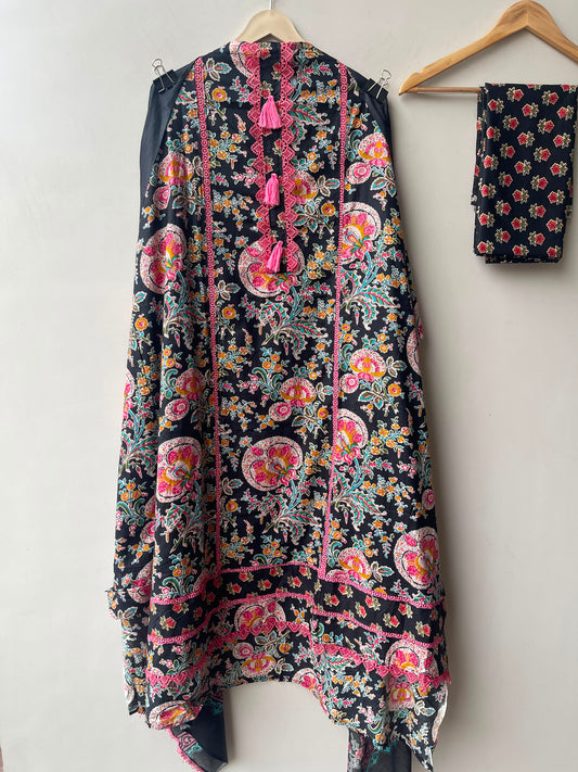 Cotton printed unstitched ladies suit Rc19129 (b)