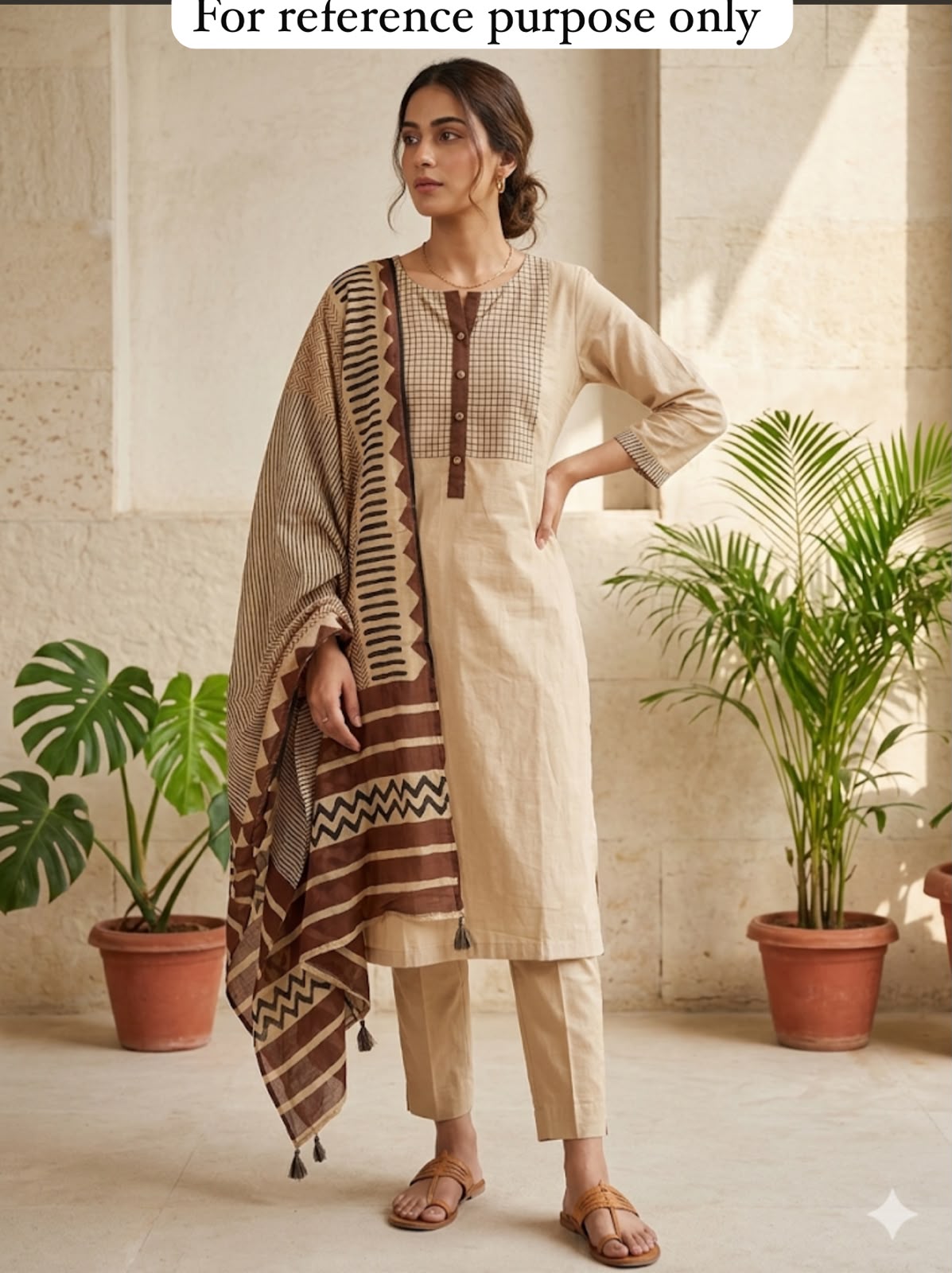 Cotton printed unstitched ladies suit Rc18987 (b)