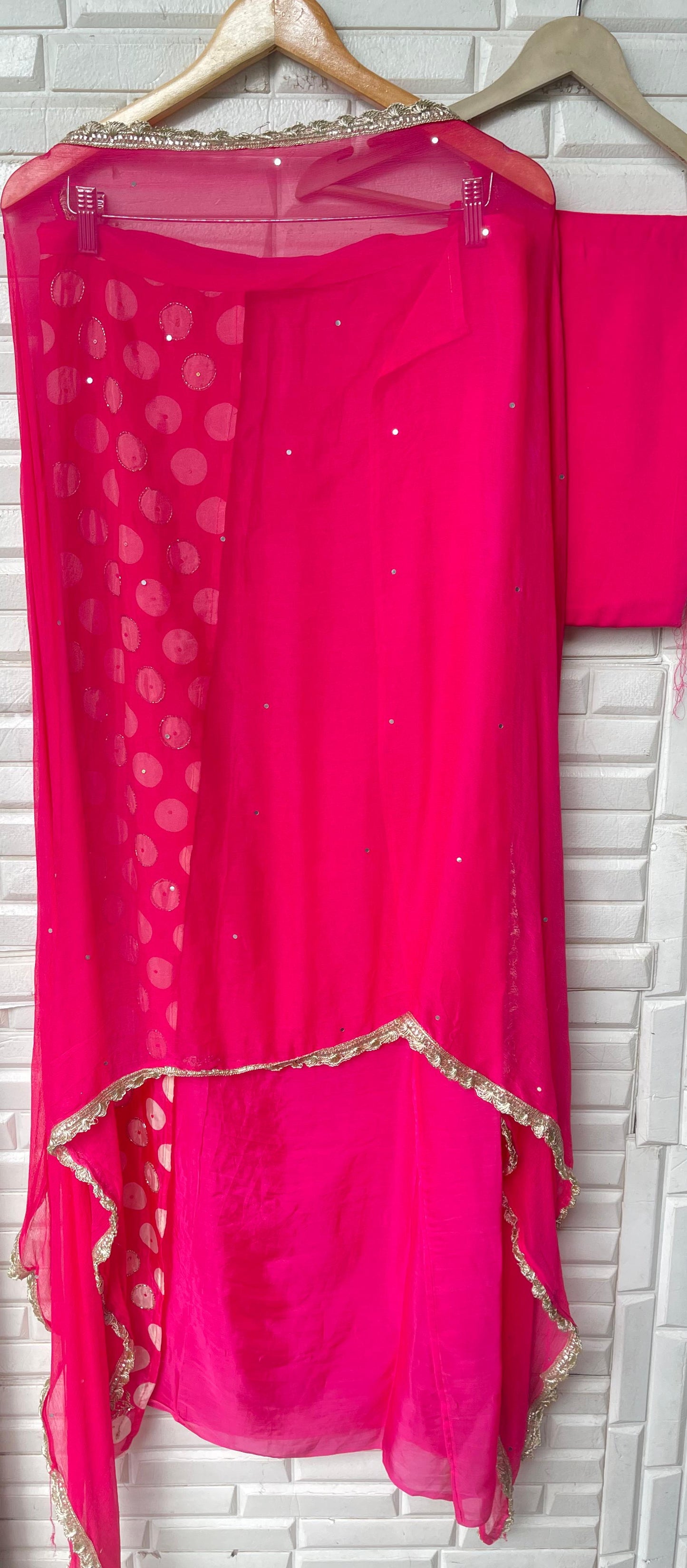 Organza unstitched ladies suit Rc17542 (a)