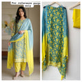 Organza Tuile printed ladies unstitched suit Rc19059