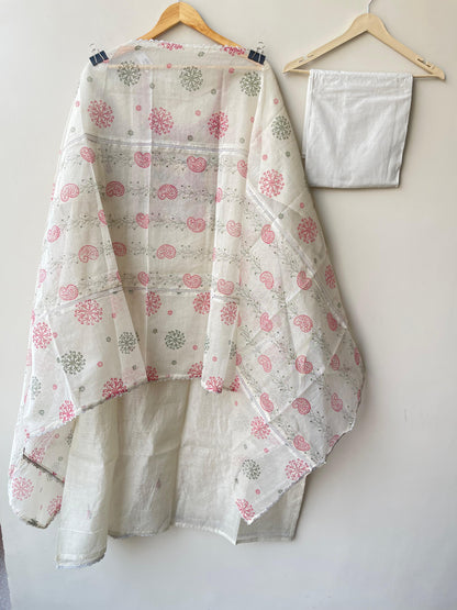 Soft Kota Doriya Unstitched Ladies Suit RC-18896(A) – view 3