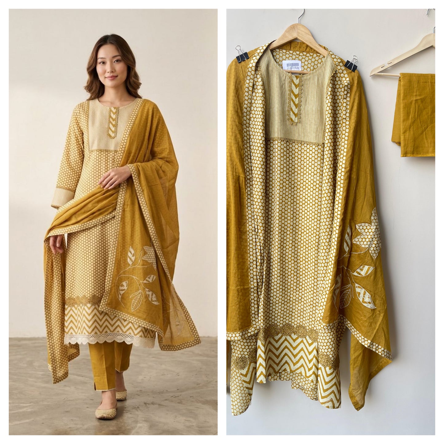 Pure Cotton Printed Ladies Unstitched Suit RC-18820