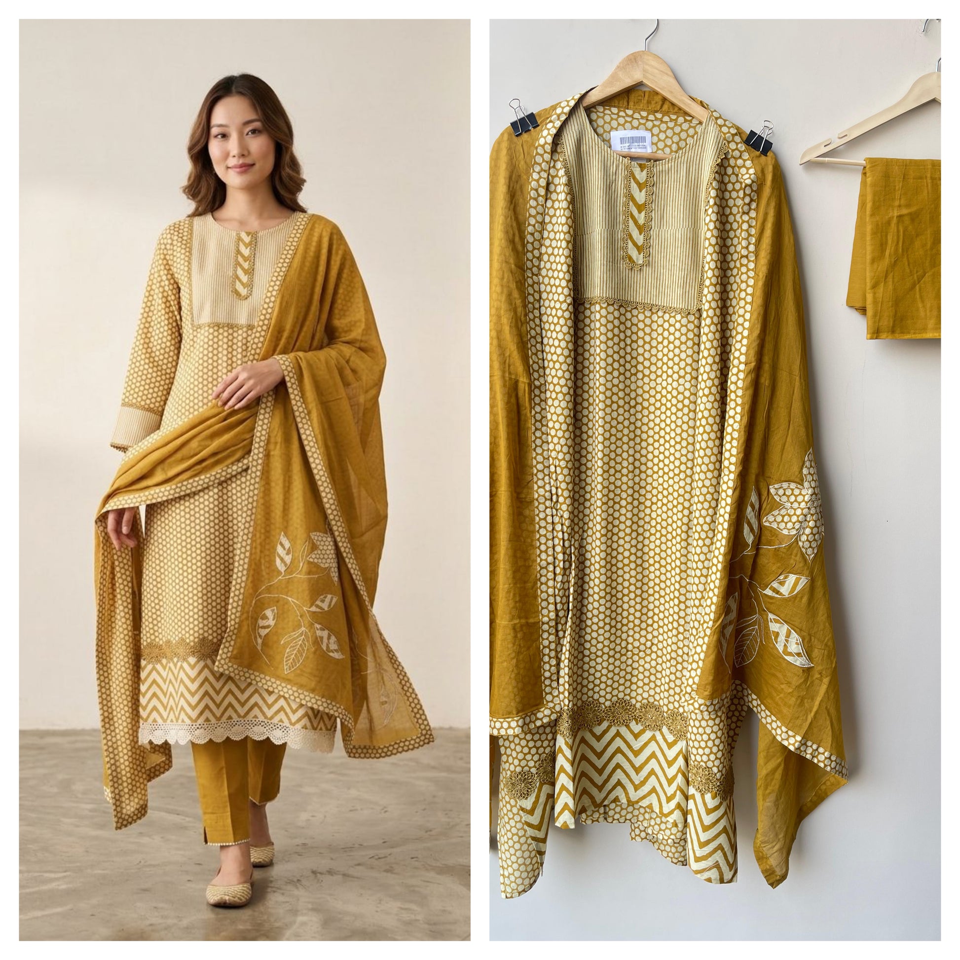 Pure Cotton Printed Ladies Unstitched Suit RC-18820