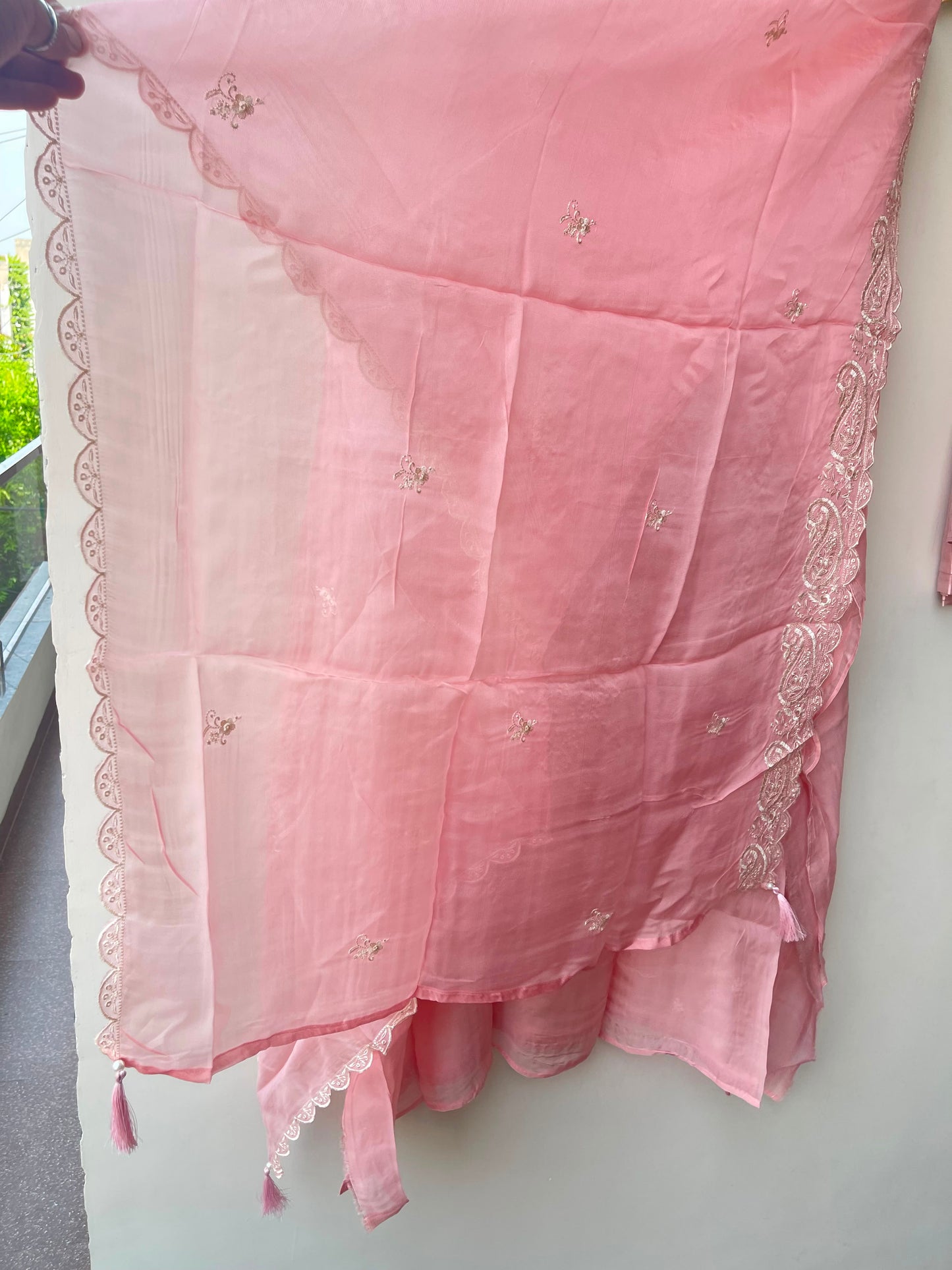 Organza unstitched ladies suit Rc19310 (b)