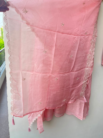 Organza unstitched ladies suit Rc19310 (b)