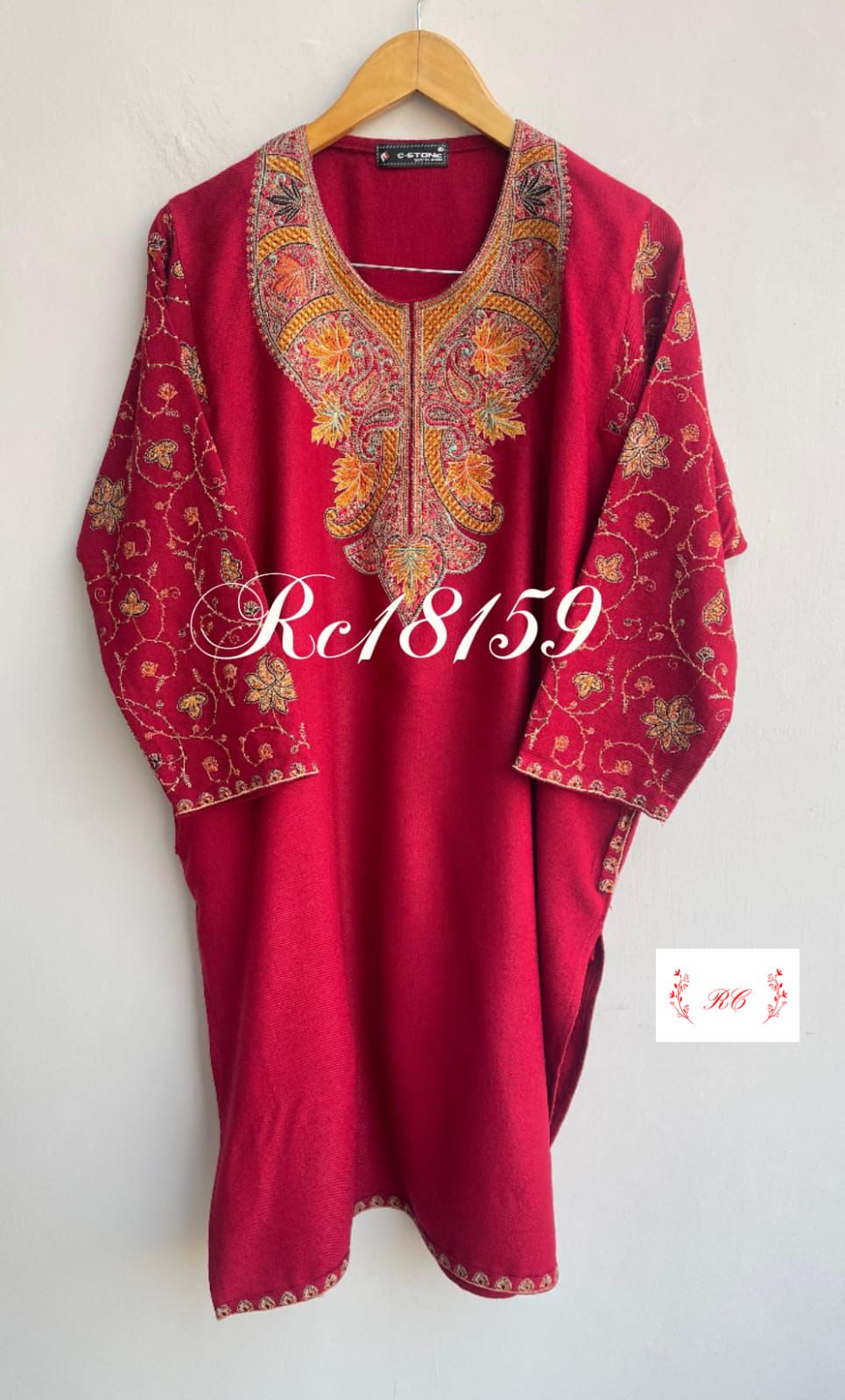 Kashmiri pheron readymade ladies kurta Rc18159