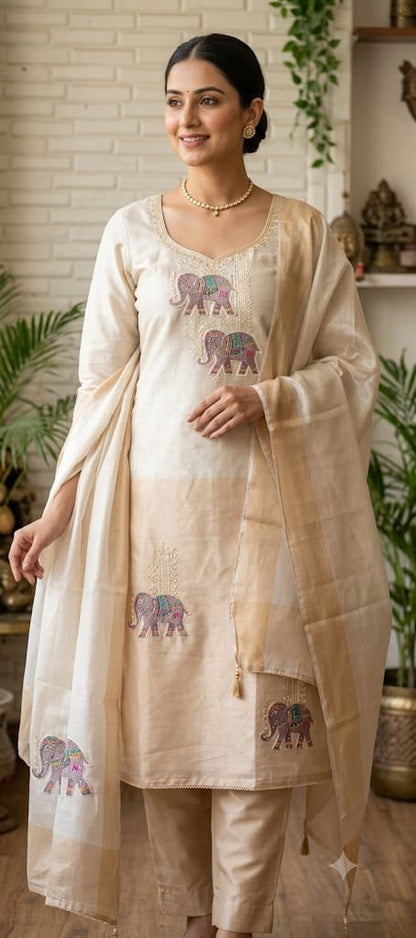 Shimmer soft organza ladies unstitched suit Rc19292