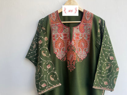 Kashmiri pheron readymade ladies kurta Rc18201