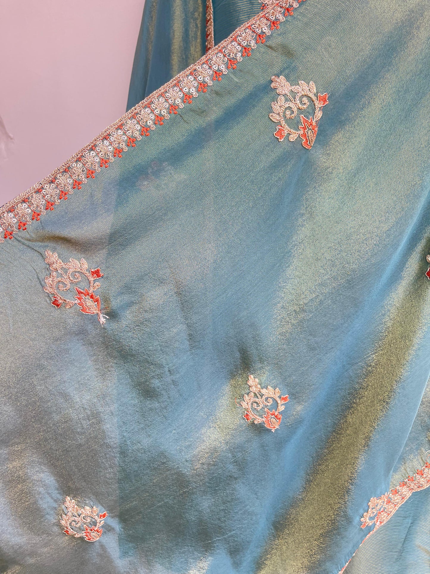 Shimmer silk unstitched ladies suit Rc17828 (c)