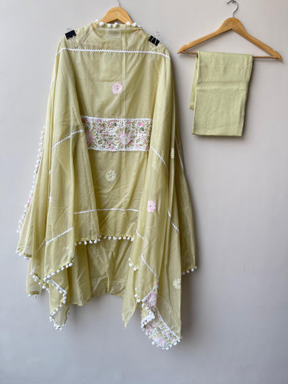 Mul chanderi unstitched ladies suit Rc18928 (b)