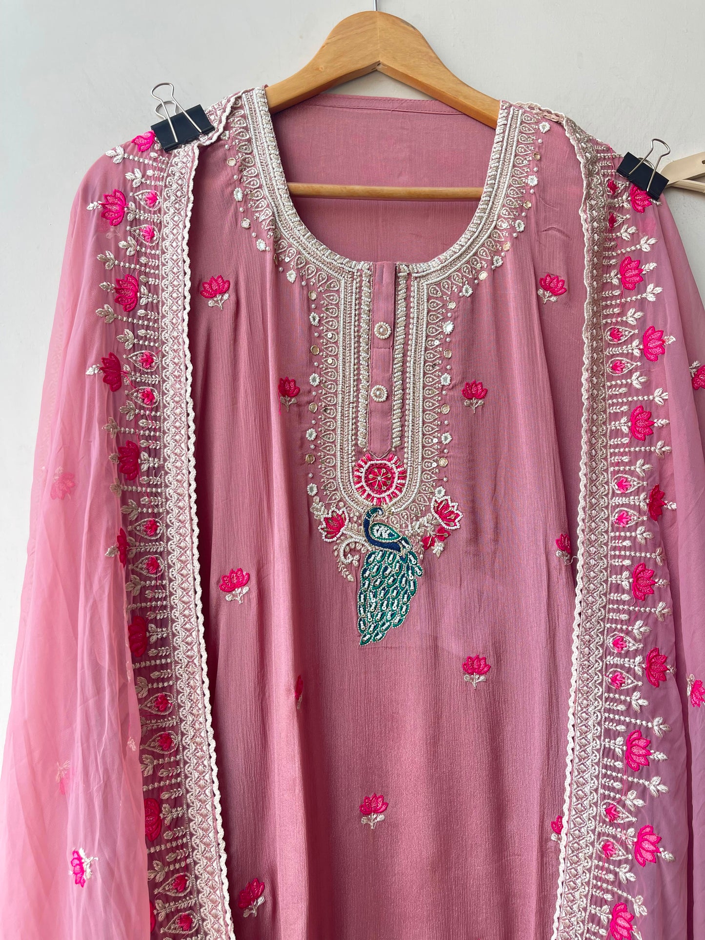 Pure Chinnon unstitched ladies suit Rc19068