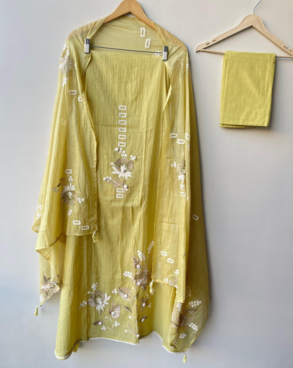 Mul Chanderi Unstitched Ladies Suit RC-18717 (b) – view 2