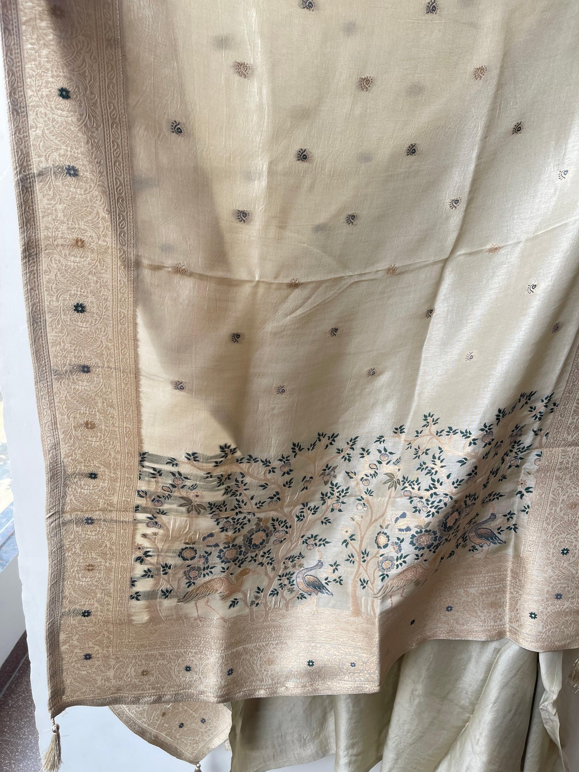 Pure Banarasi Silk Ladies Unstitched Suit RC-18818 – view 5