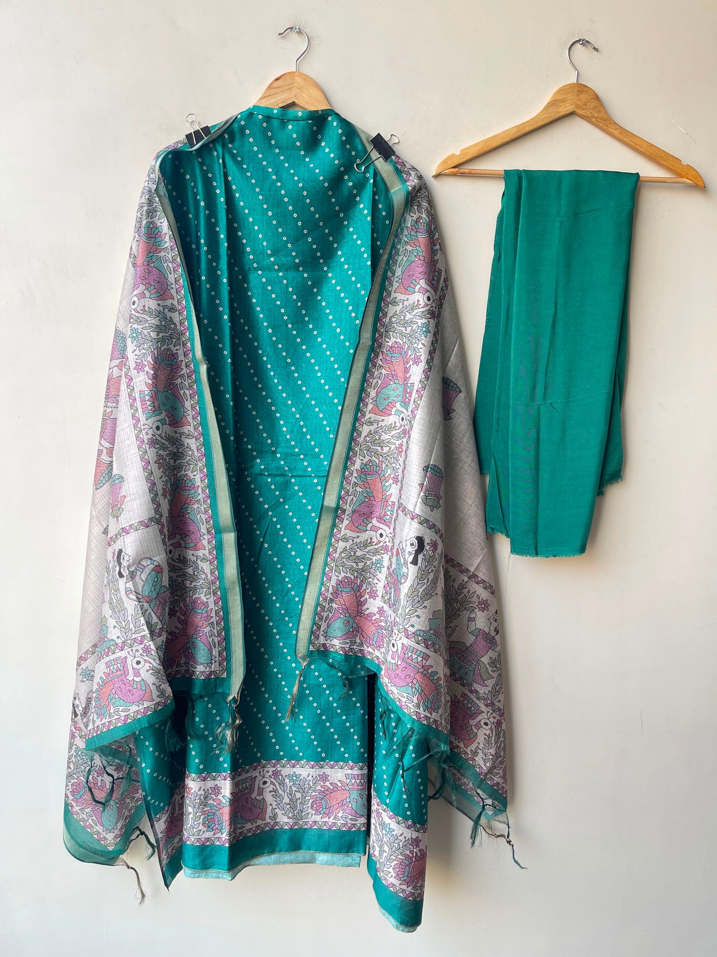 Mul chanderi maheshwari ladies unstitched suit Rc19276