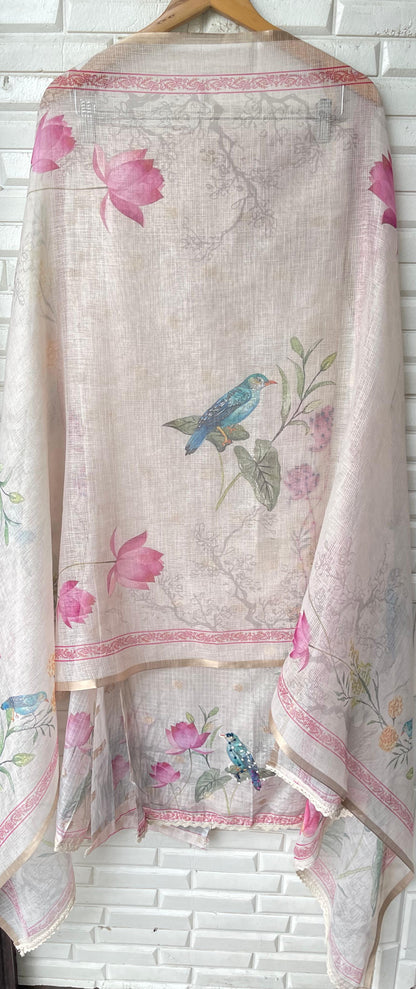 Banarasi kota doriya unstitched ladies suit Rc17548