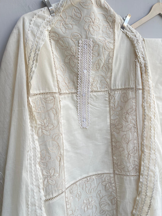 Cotton fabric unstitched ladies suit Rc18365