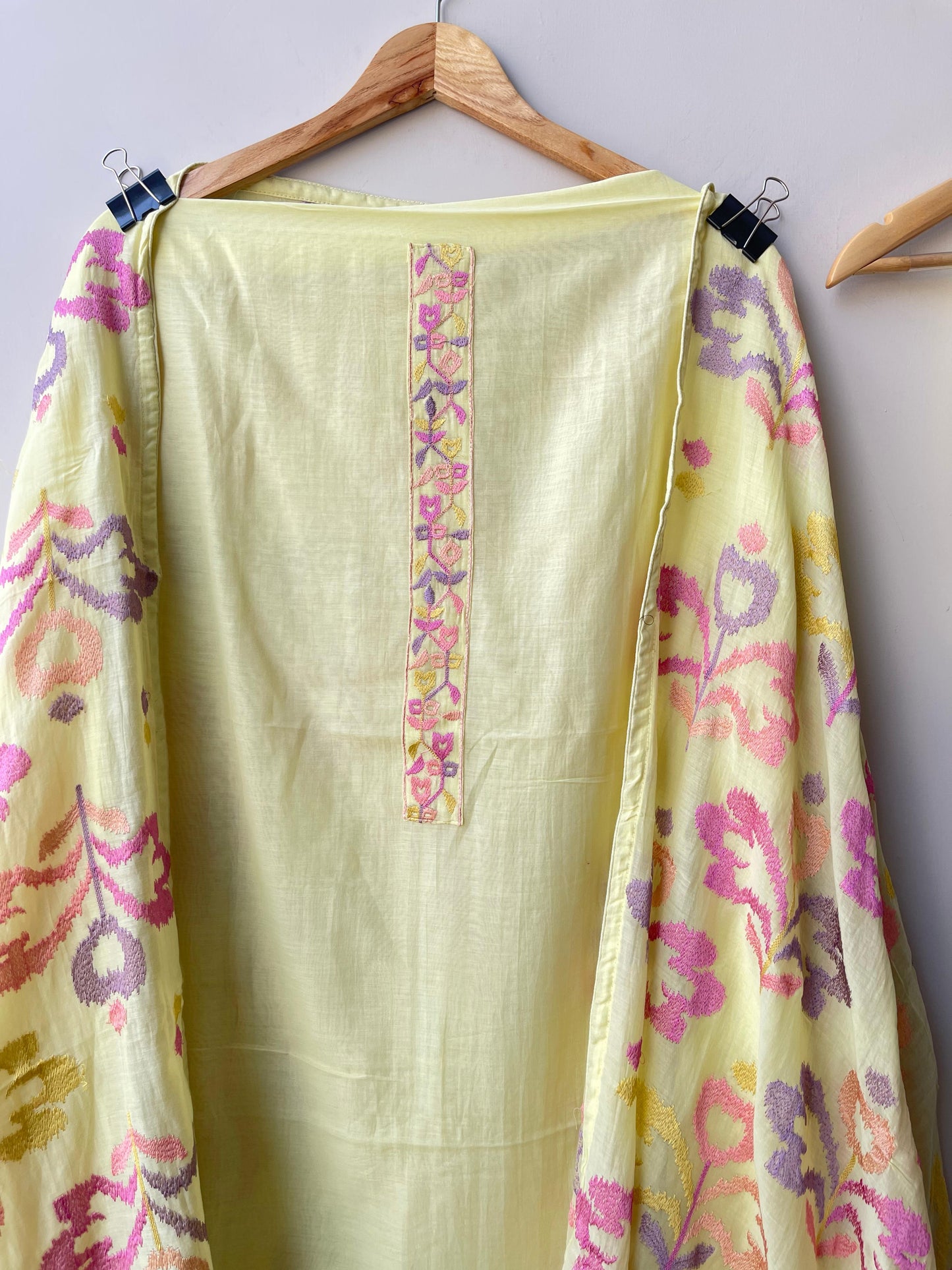Mul Chanderi Unstitched Ladies Suit RC18847 – view 7