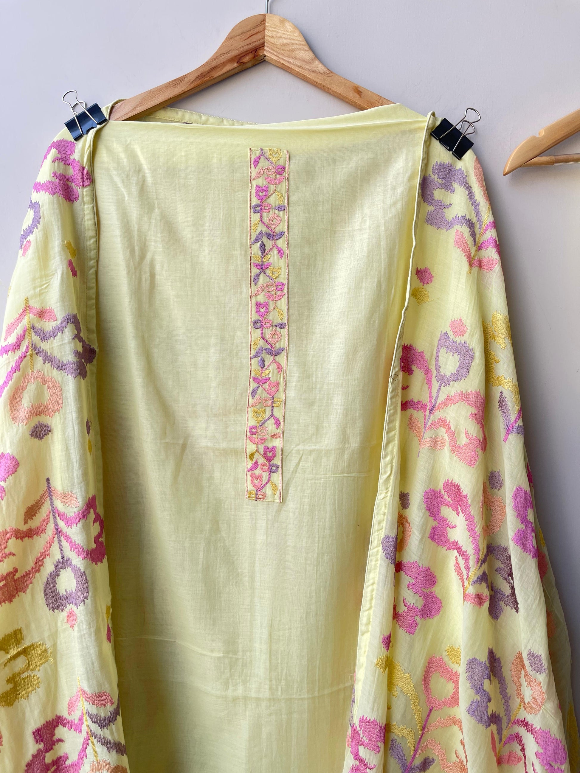 Mul Chanderi Unstitched Ladies Suit RC18847 – view 7