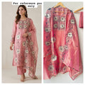 Shimmer silk unstitched ladies suit Rc19245 (b)