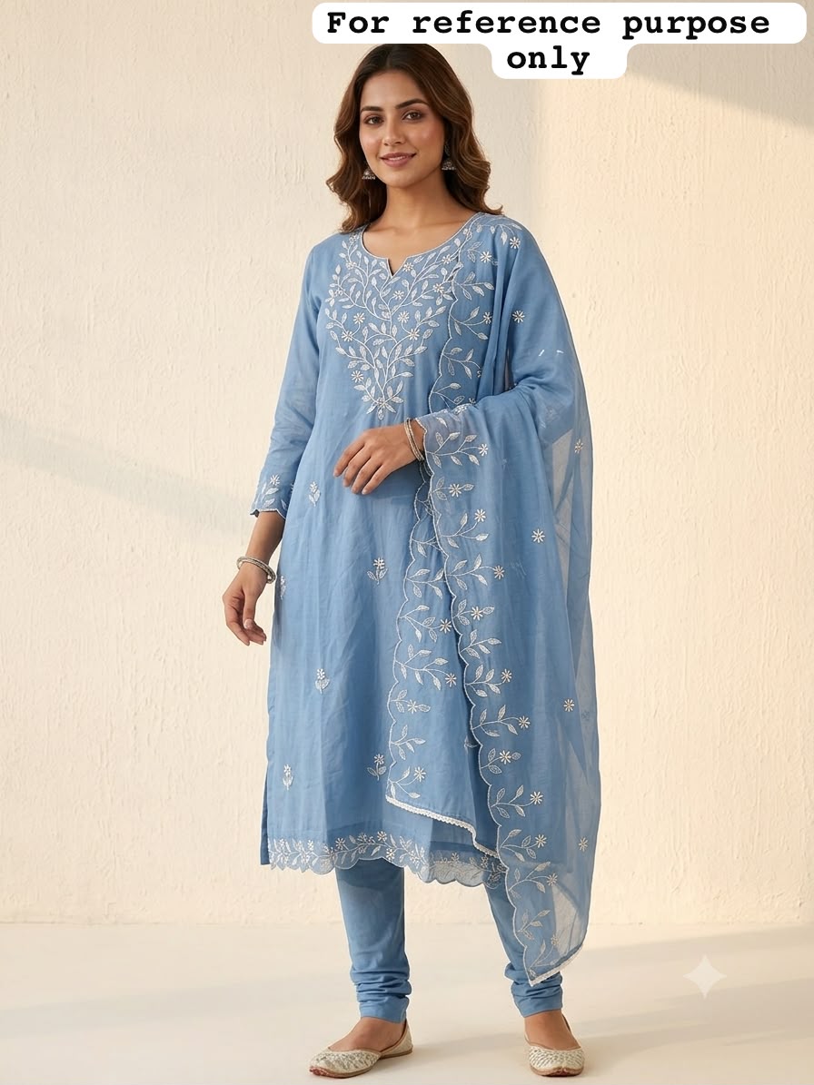 Mul chanderi unstitched ladies suit Rc19080