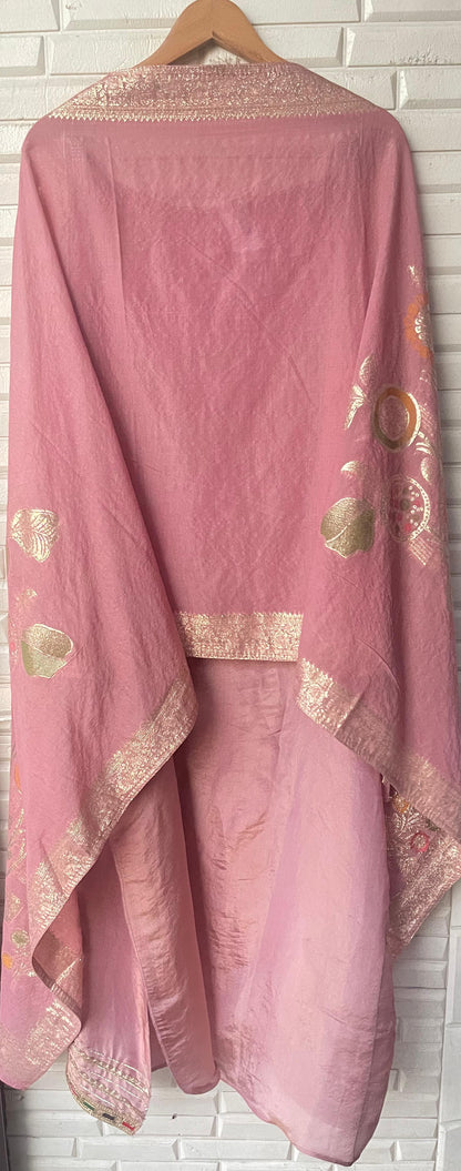 Shimmer silk unstitched ladies suit Rc17716 (a)