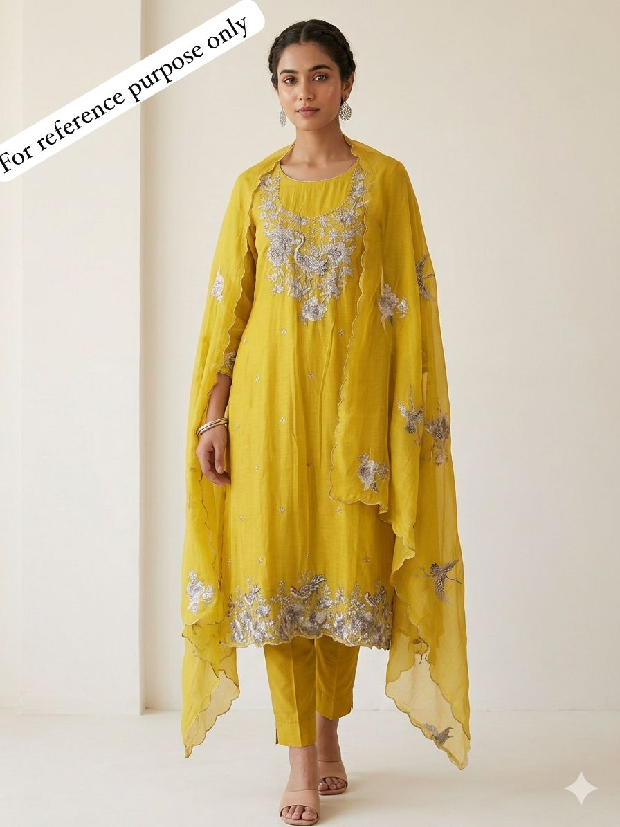 Mul Chanderi Unstitched Ladies Suit RC-18776 (a) – view 2