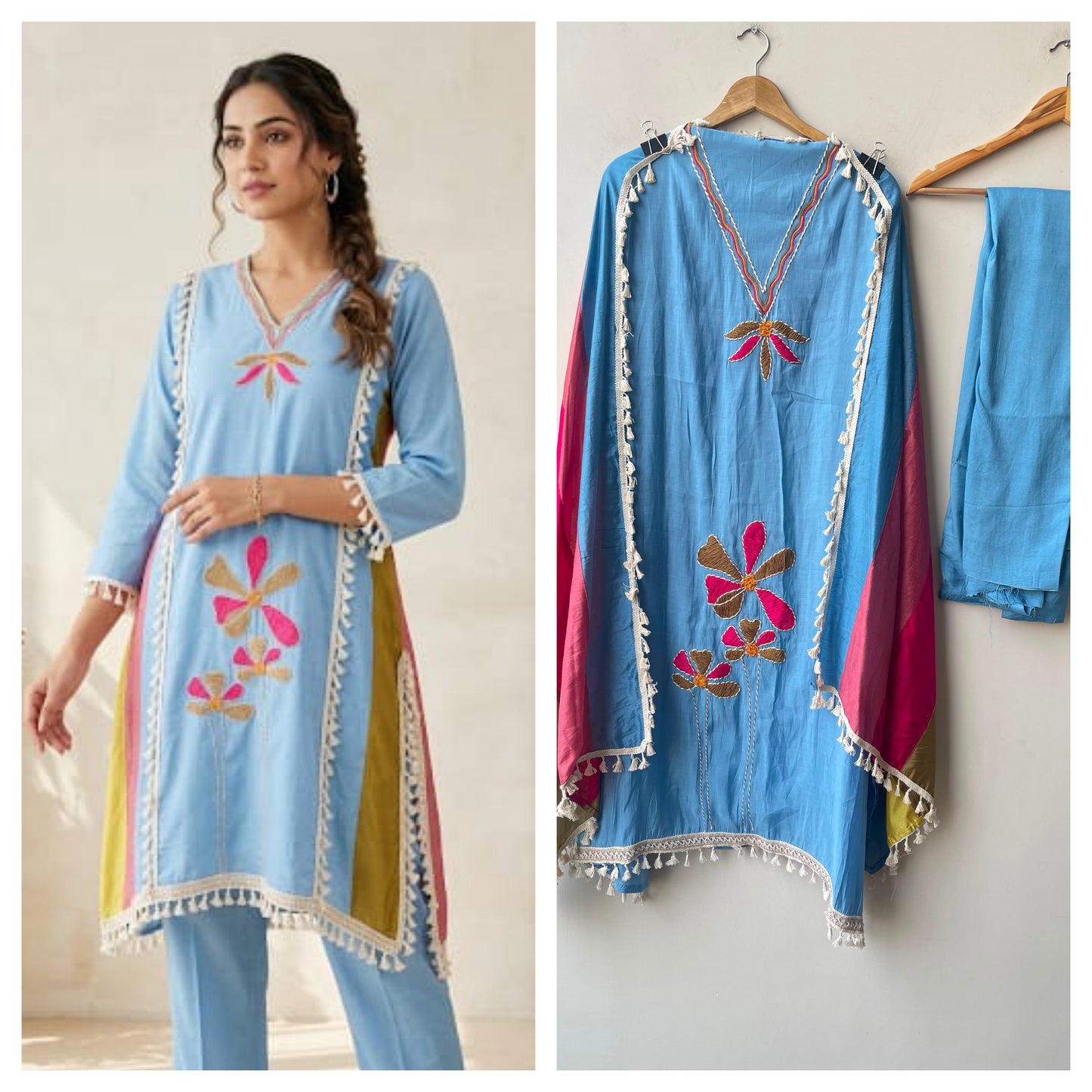 Mul chanderi unstitched ladies suit Rc19282 (b)