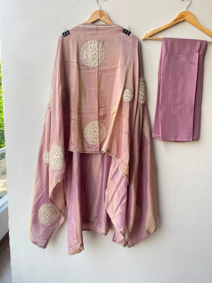 Shimmer silk unstitched ladies suit Rc19116 (c)