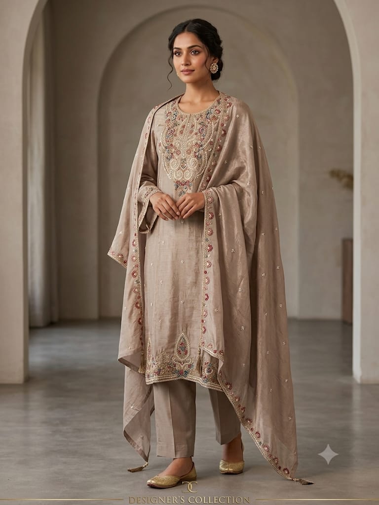 Crushed shimmer tissue ladies unstitched suit Rc19334 (b)
