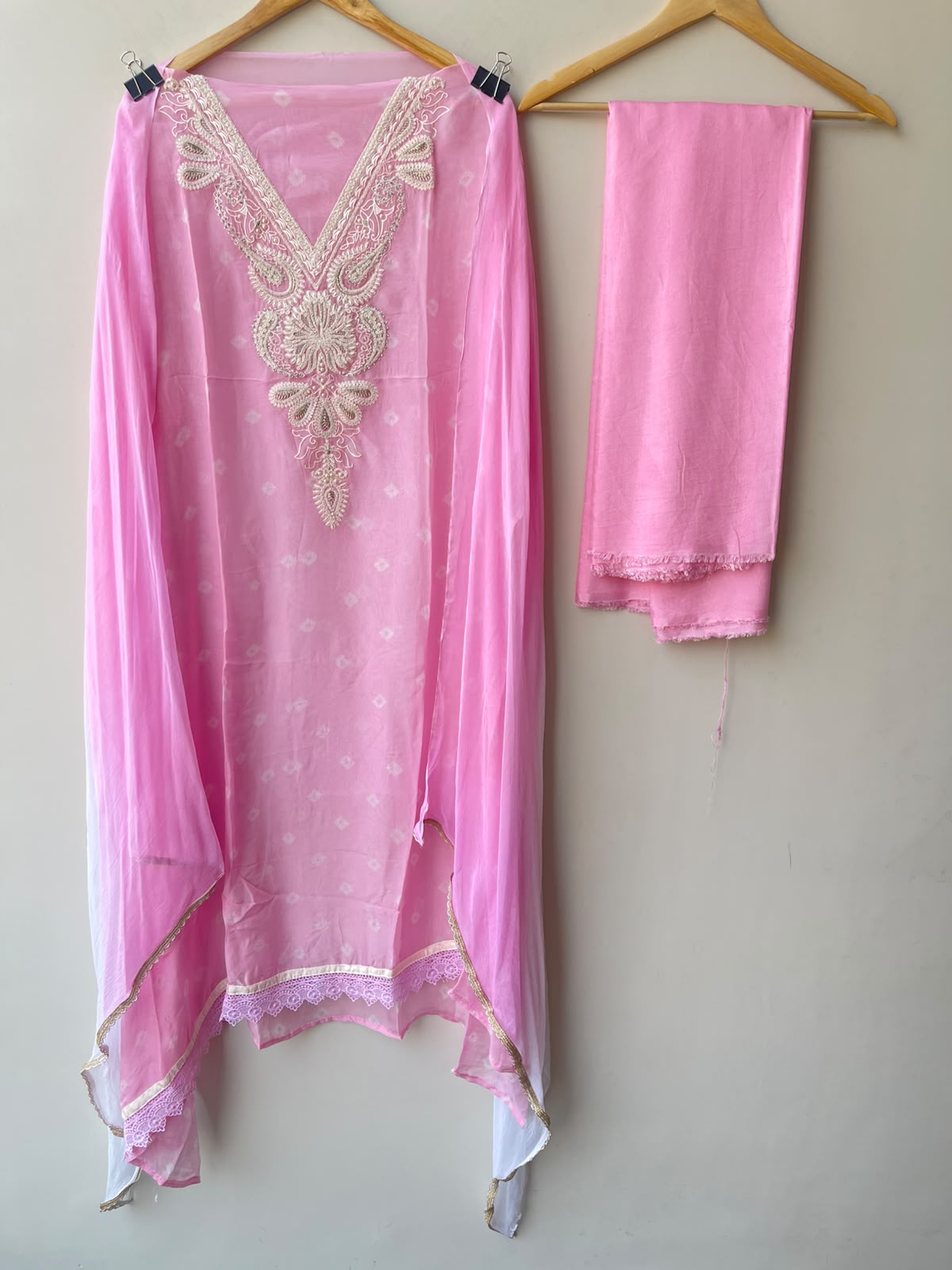 Organza printed unstitched ladies suit Rc19092