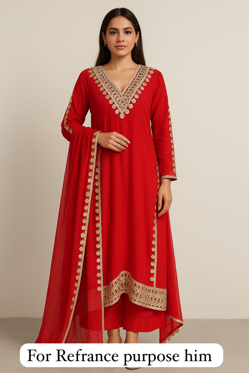 Organza unstitched ladies suit Rc17758 (b)