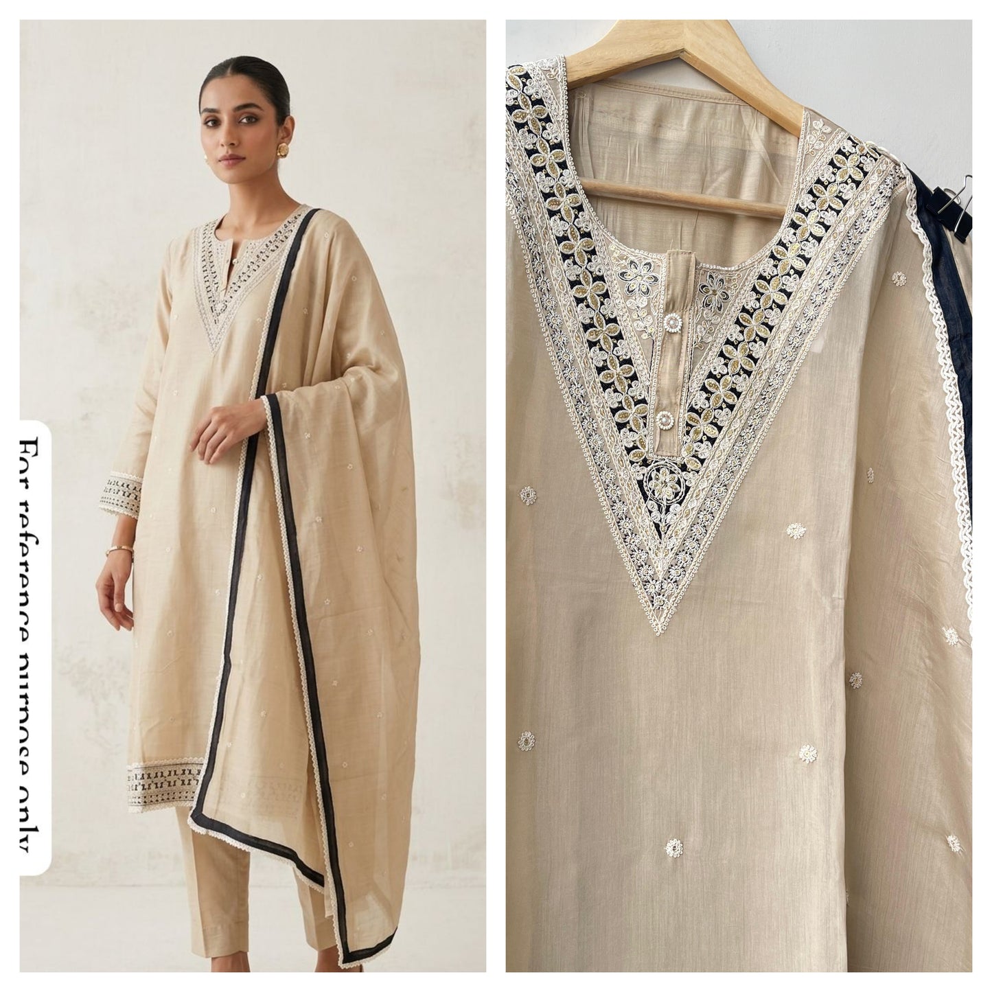Mul chanderi unstitched ladies suit Rc18912