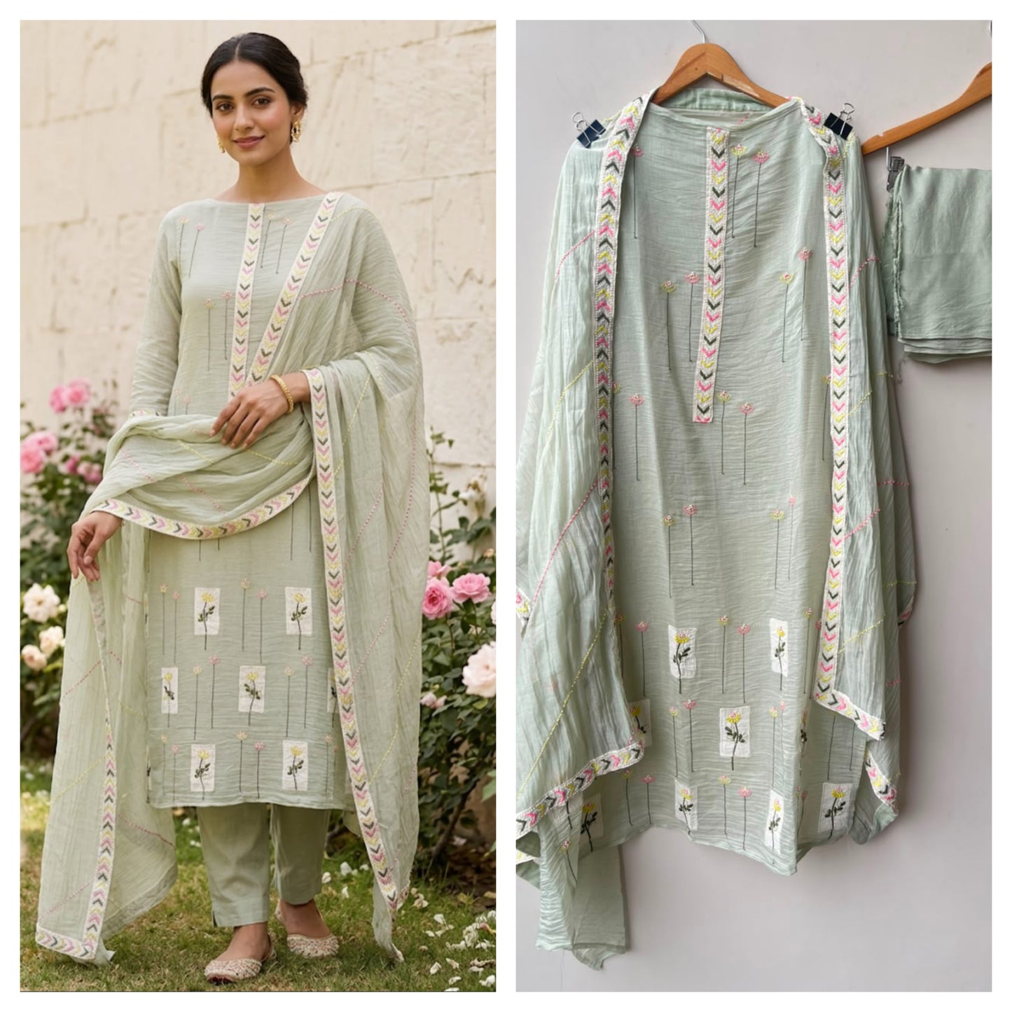 Pure mul cotton unstitched ladies suit Rc19040