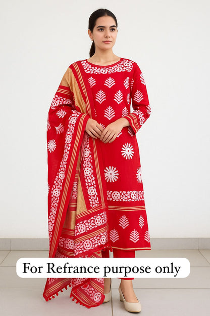 Banarasi muslin printed unstitched ladies suit Rc17729