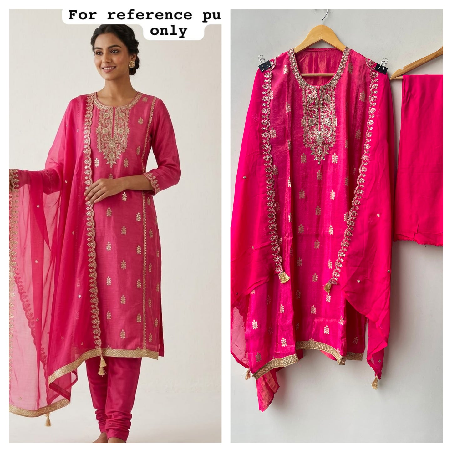 Banarasi shimmer silk ladies unstitched suit Rc19228