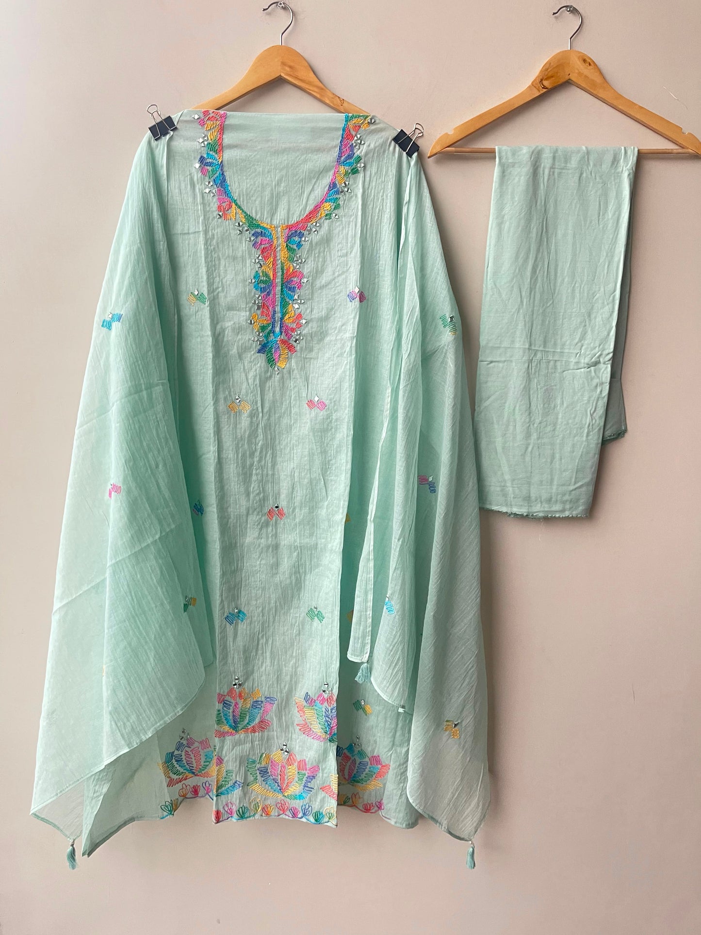 Mul cotton unstitched ladies suit Rc19184