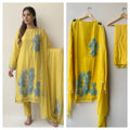 Mul chanderi unstitched ladies suit Rc18989