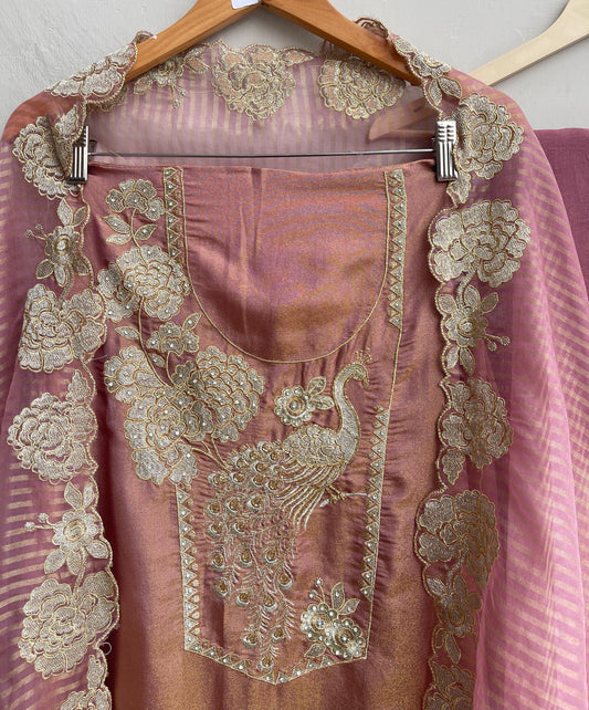 Shimmer silk unstitched ladies suit Rc18241 (a)